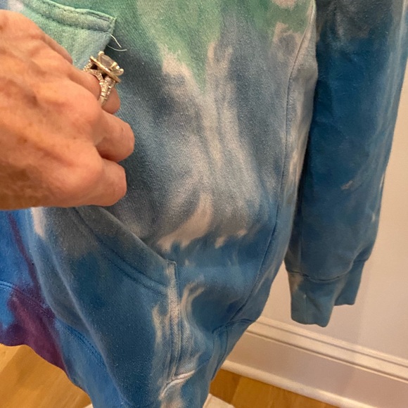 Astro World Festival Run Tie Dye Hooded Sweatshirt /Embroidered/ Size M - Picture 3 of 13